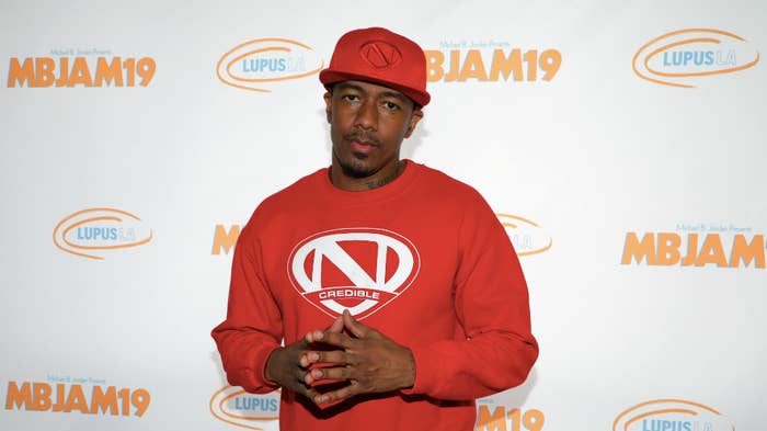 Nick Cannon attends Michael B. Jordan&#x27;s MBJAM at Dave &amp; Buster&#x27;s Hollywood