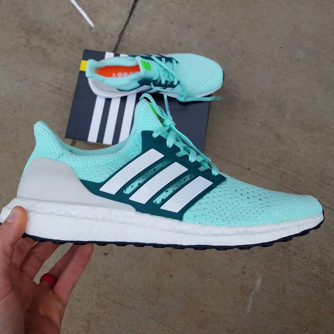 miAdidas Ultra Boost Clima Ice Green Noble Green White