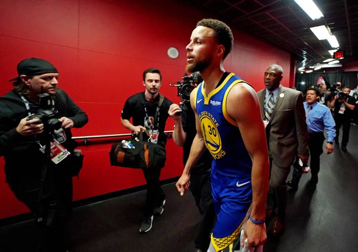 Steph Curry Game 5 NBA Finals Scotiabank Arena