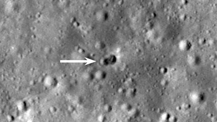 A look at new Moon craters is shown
