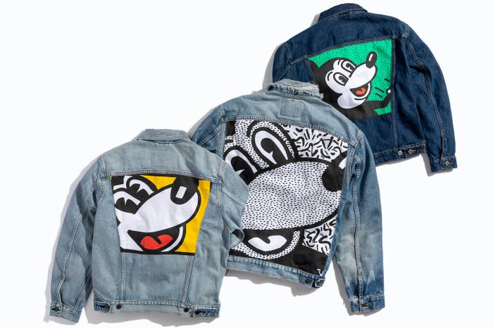 Levi's x Mickey Mouse x Keith Haring