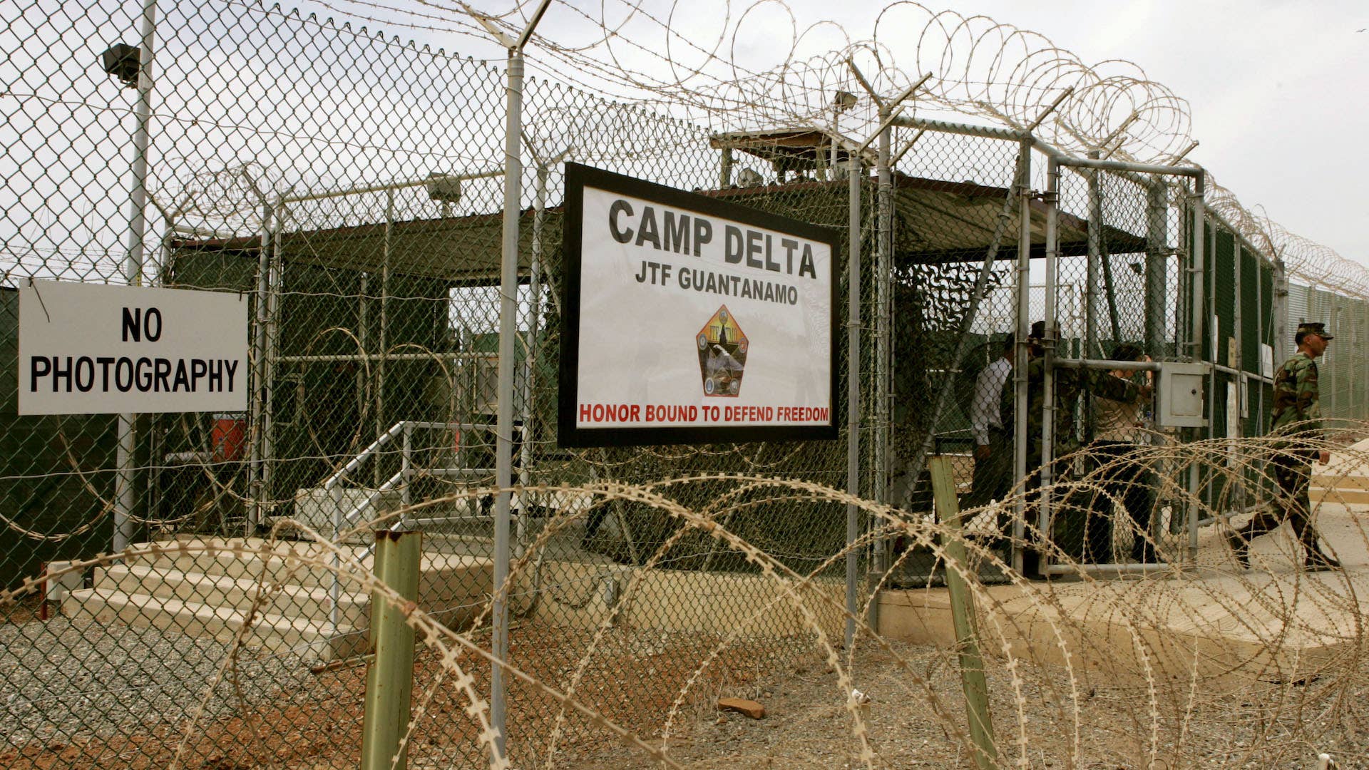 Photograph of Guantanamo Bay in Cuba
