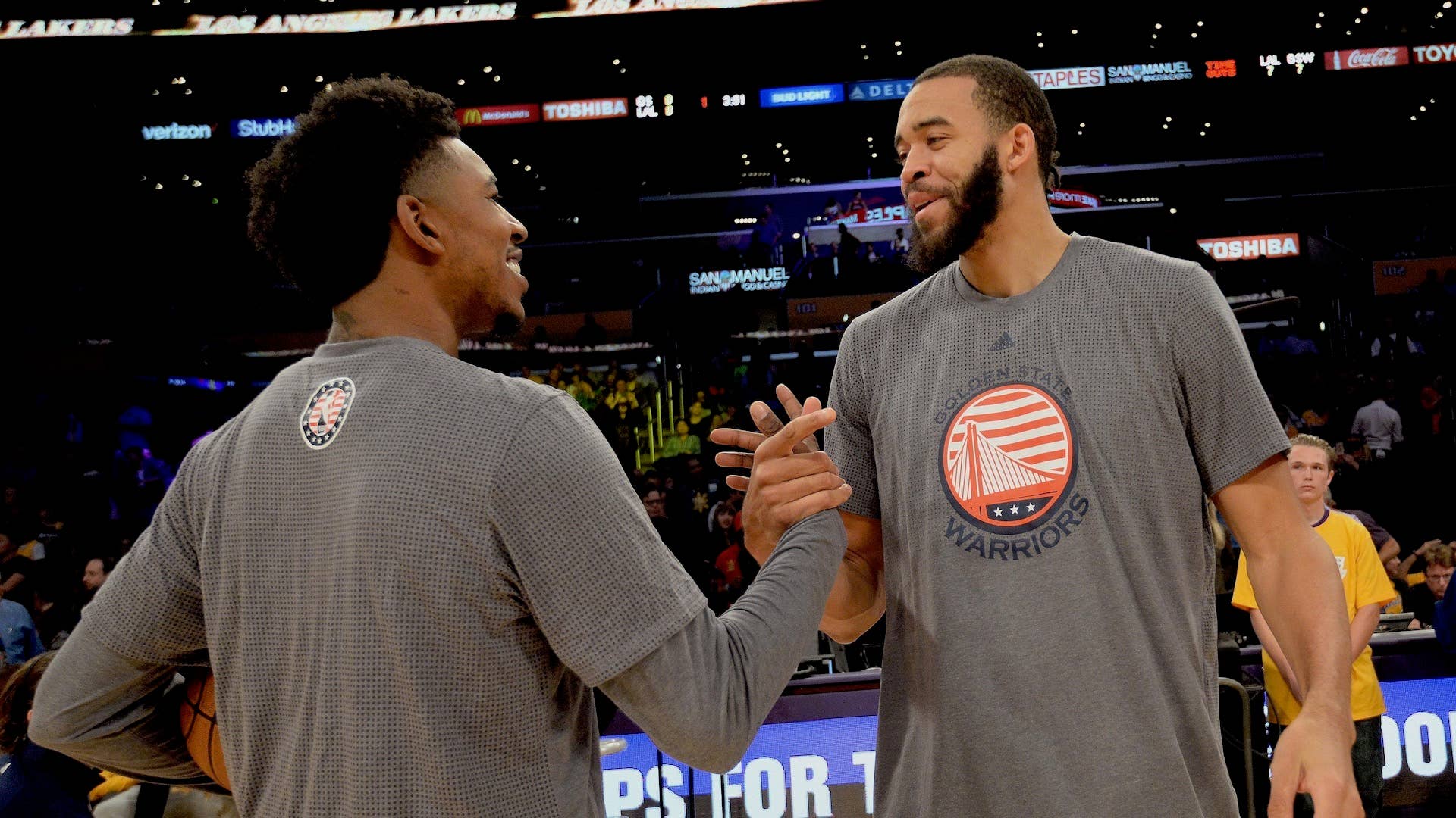 Nick Young and JaVale McGee