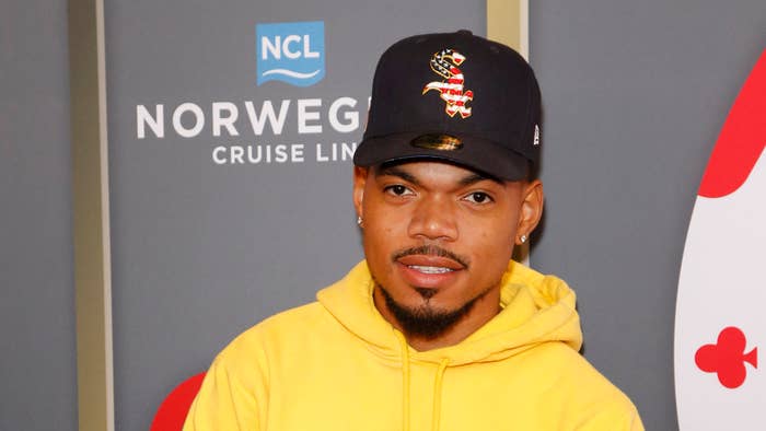 Chance the Rapper attends the 2019 iHeartRadio Music Festival