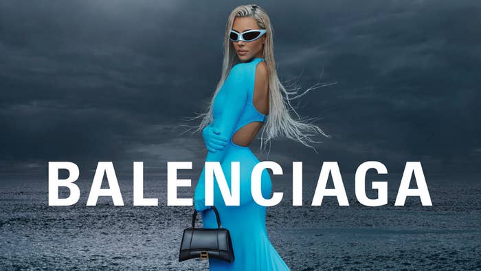 Kim Kardashian is seen in a new Balenciaga campaign