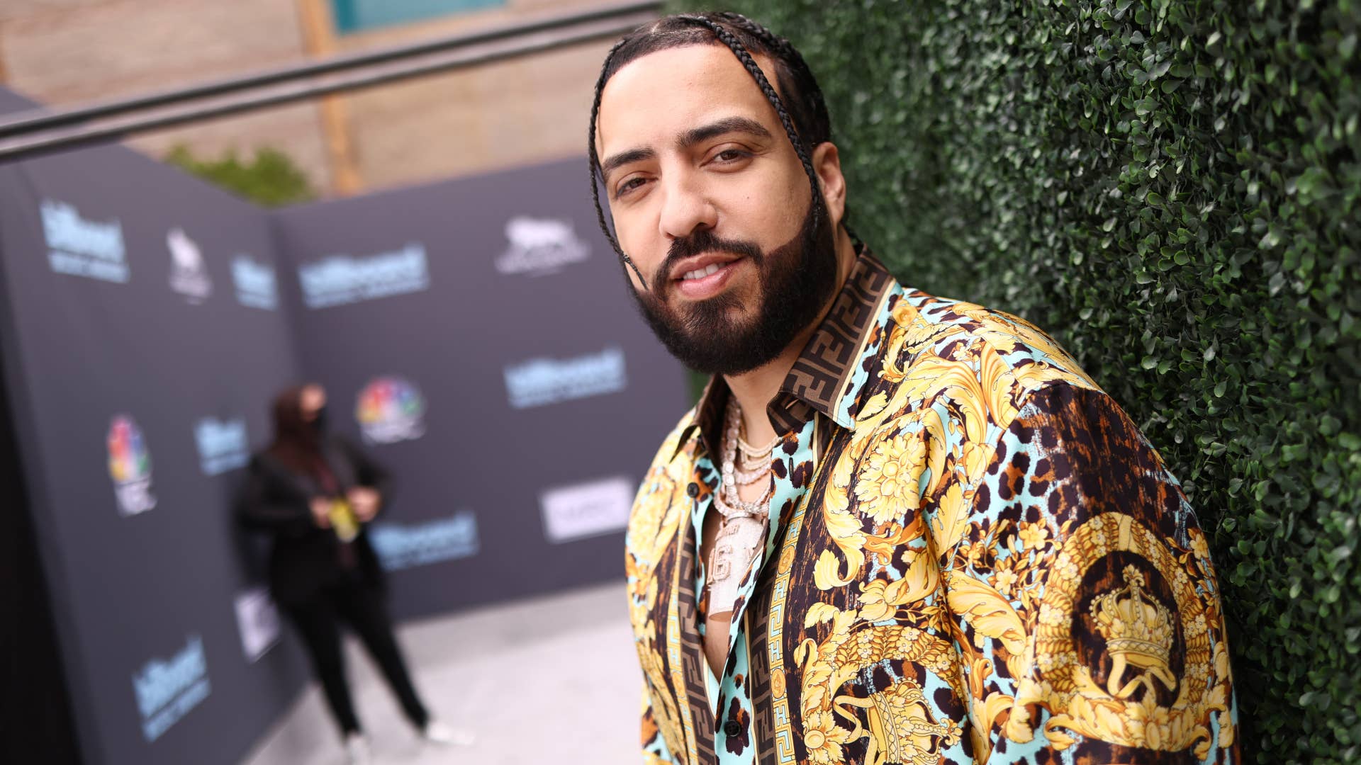 French Montana is seen on the red carpet