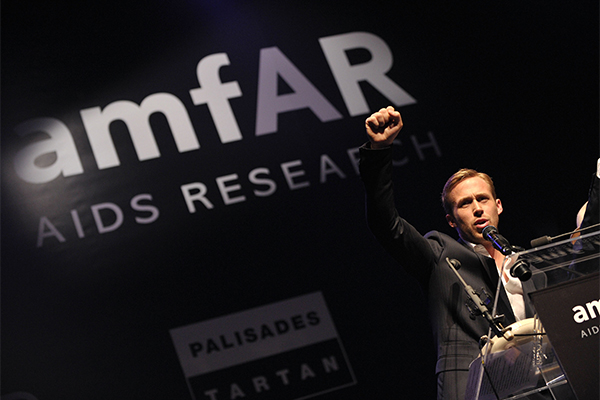 30 things ryan gosling charity amfar