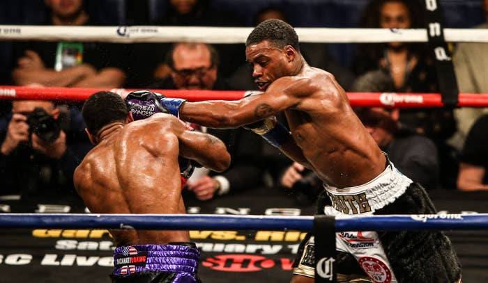 Errol Spence Lanont Peterson 2018 Brooklyn