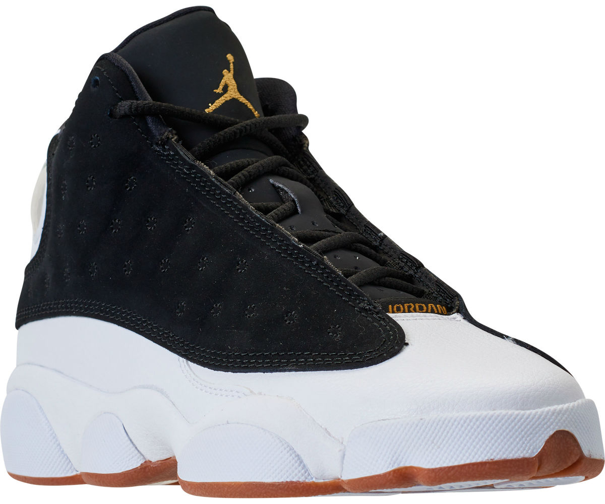 Black and gold retro 13 jordans sale