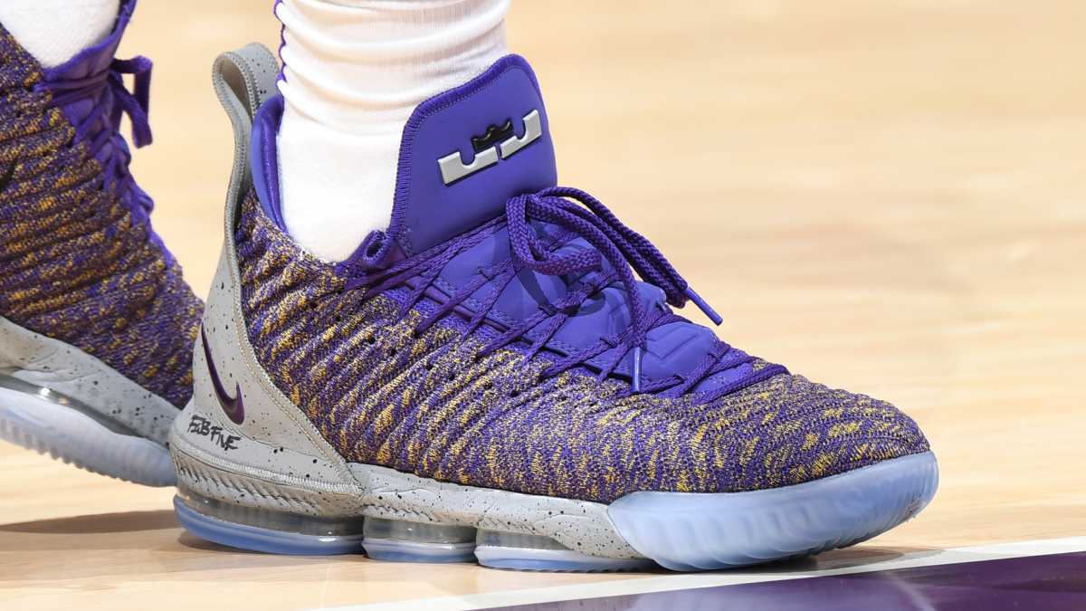 March 4, 2019 Nike LeBron 16 Lakers PE