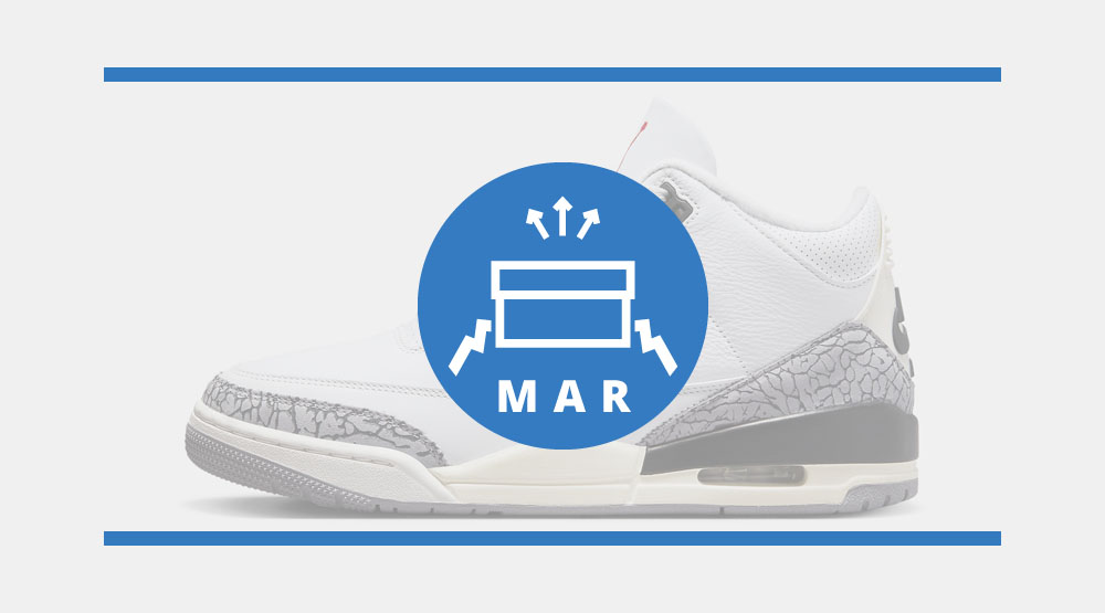 Jordans release sales 218 march