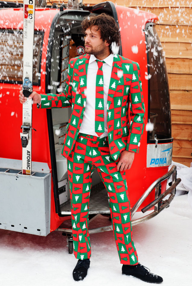 Tacky on sale christmas suits