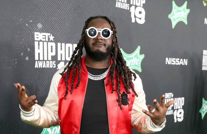 T Pain attends the BET Hip Hop Awards 2019