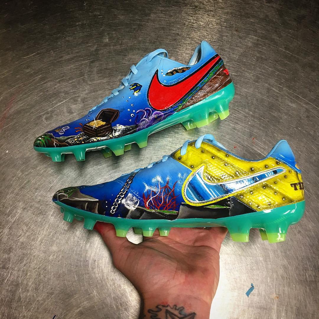 Robbie Gould Nike Tiempo Lurie Children&#x27;s Hospital Cleats