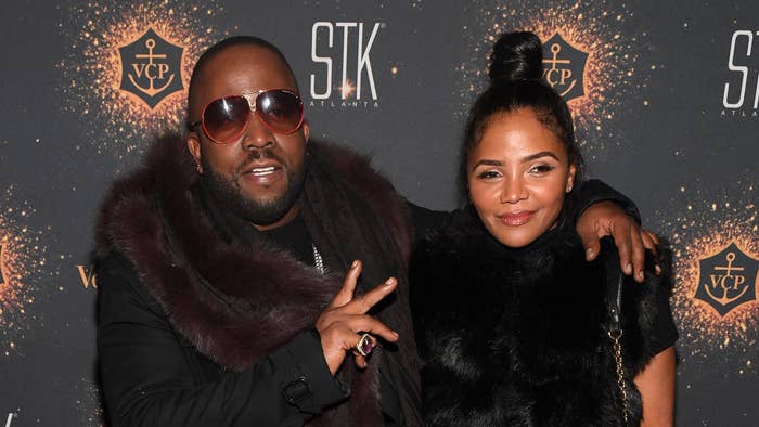 Rapper Big Boi of Outkast and Sherlita Patton attend Janet Jackson&#x27;s &quot;State Of The World Tour&quot; After Party, 2017