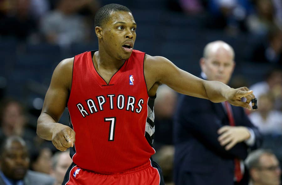 Joe Carter and Kyle Lowry had a chat about championships in