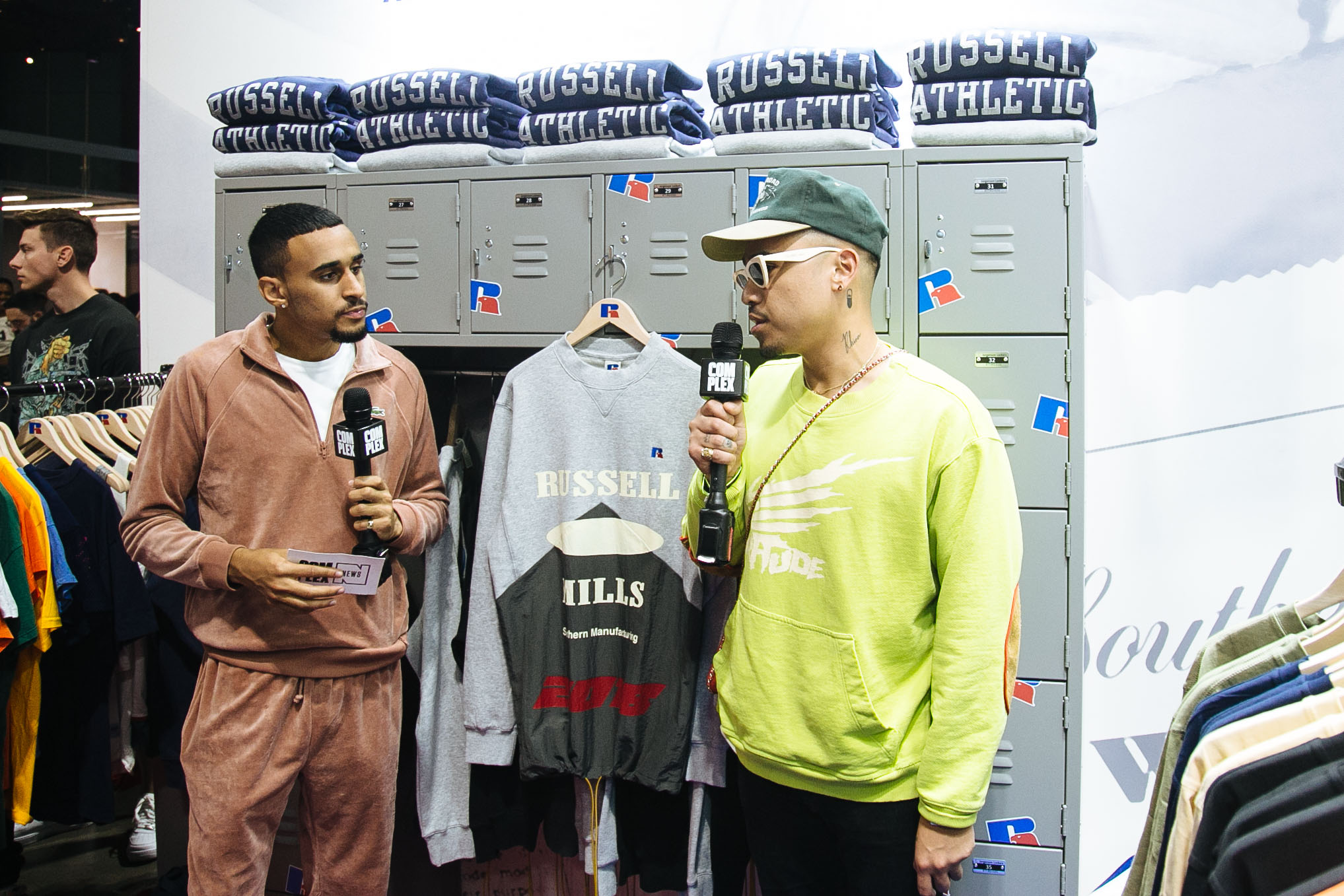 Speedy Morman and Rhuigi at ComplexCon