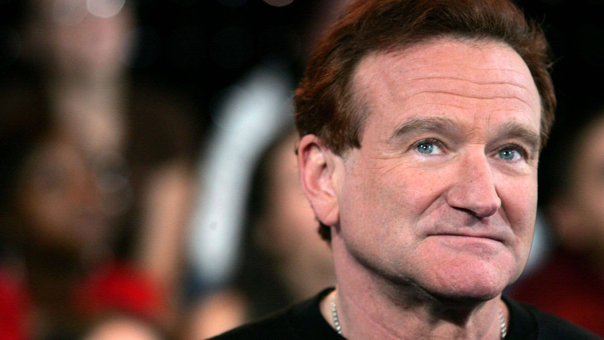 Photo of Robin Williams.