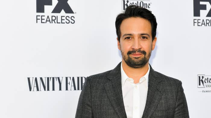 Lin-Manuel Miranda attends Vanity Fair and FX&#x27;s Annual Primetime Emmy Nominations Party.