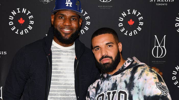 Lebron James and Drake