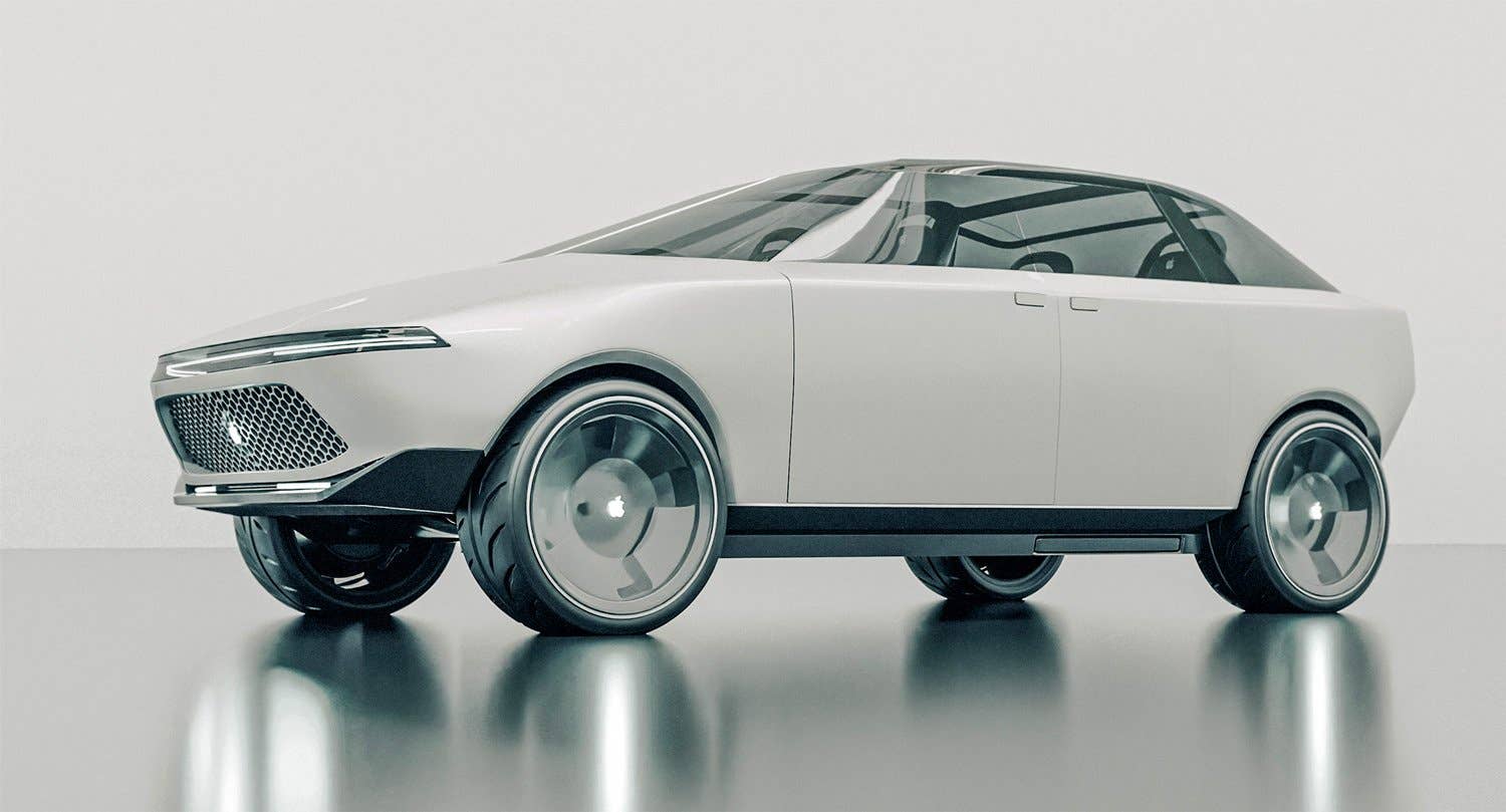 Apple Car concept design by Vanarama