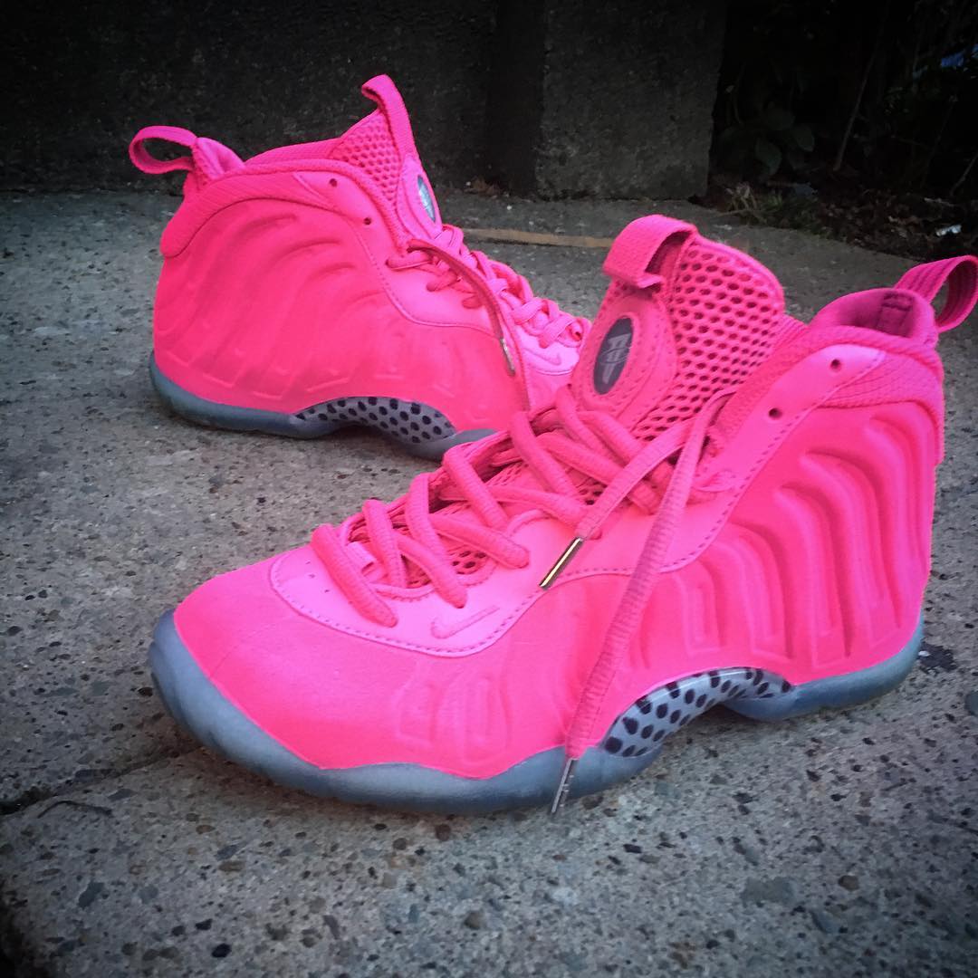 Custom Foamposite Pink Panther by Hippie Neal