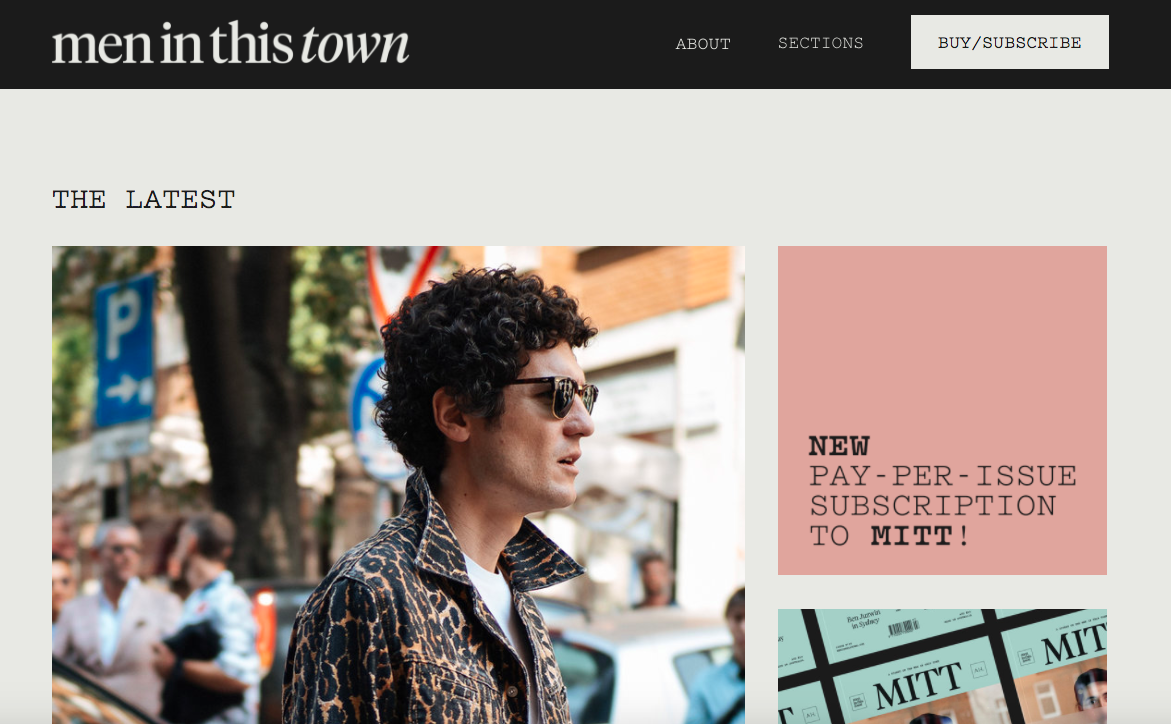 best mens style blogs right now men in this town