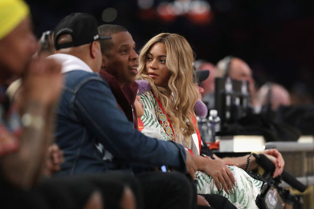 This is a picture of Beyonce and Jay Z.