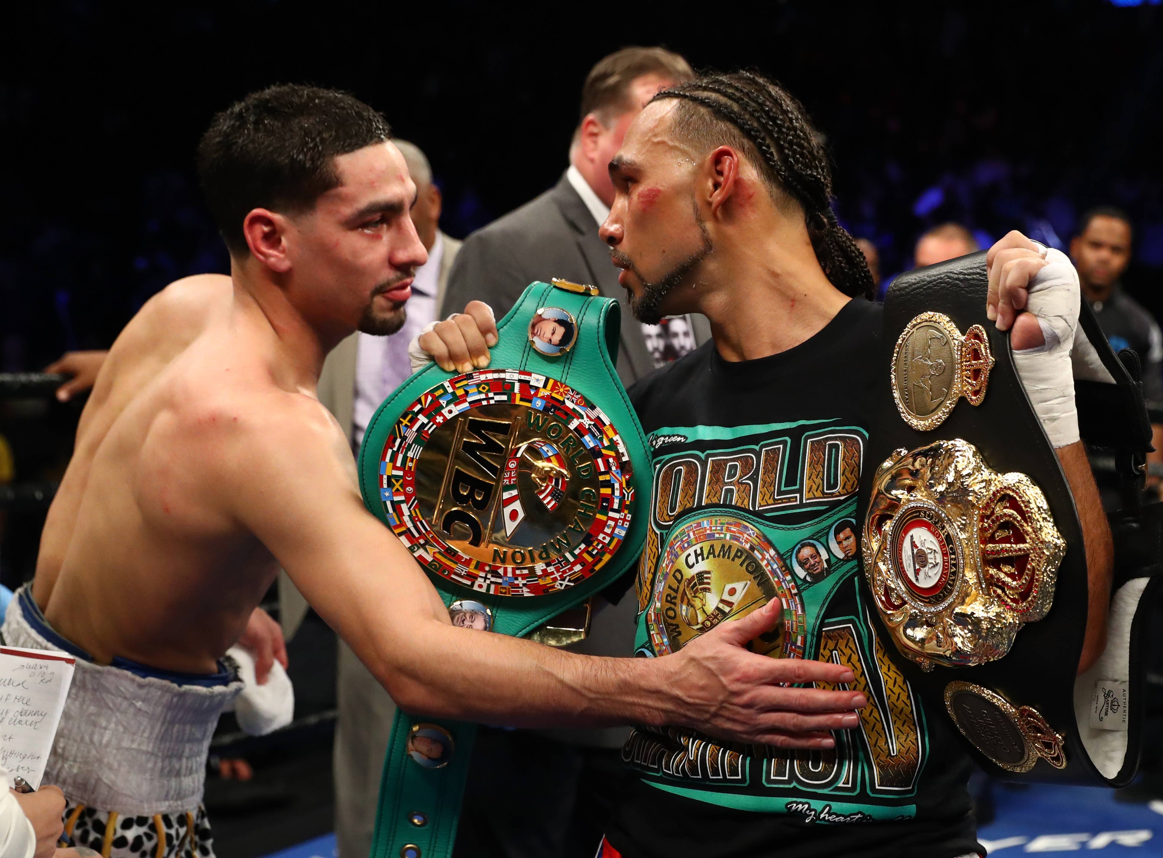 Keith Thurman Danny Garcia Barclays Center 2017