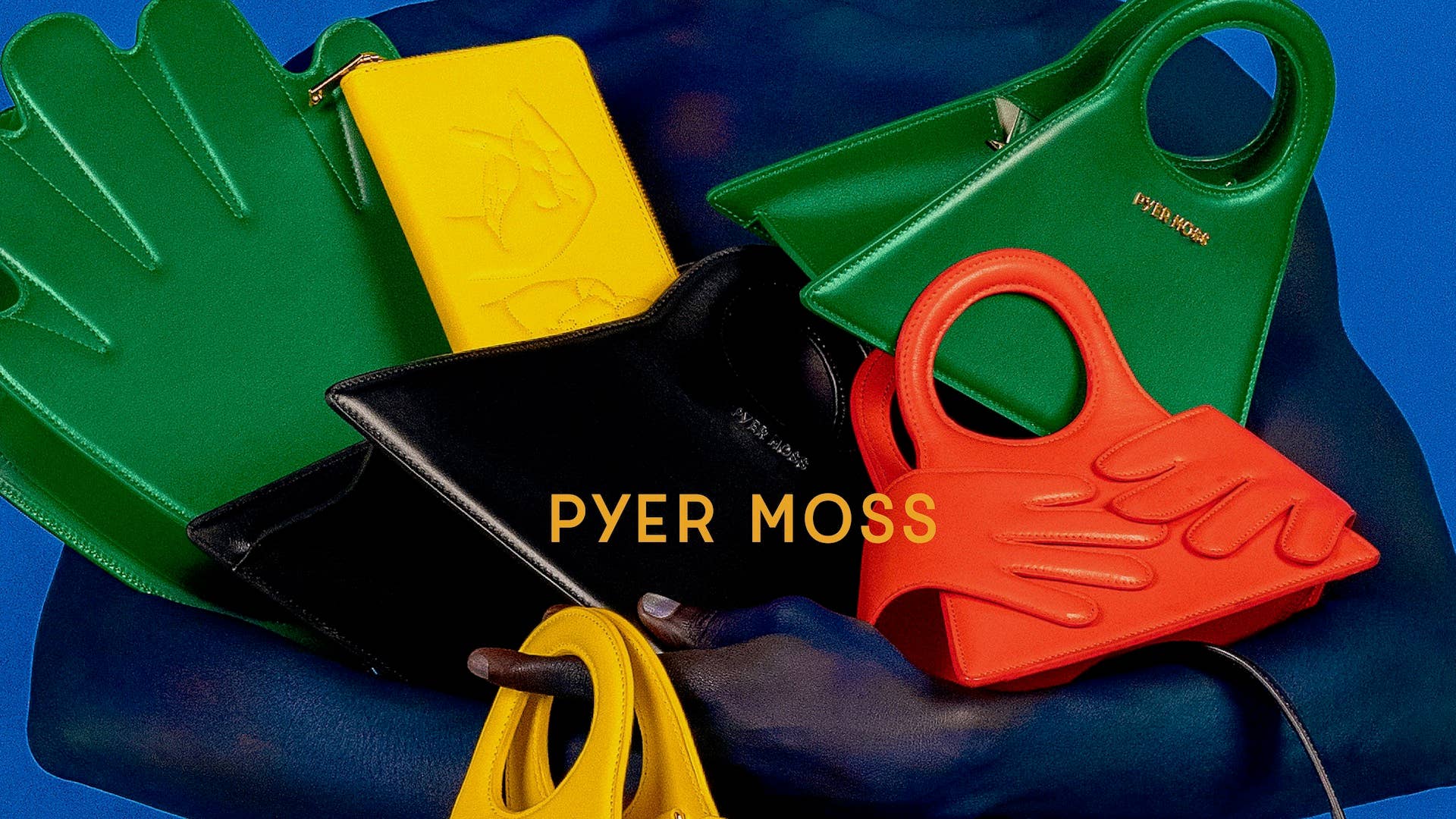 Pyer Moss footwear x bags