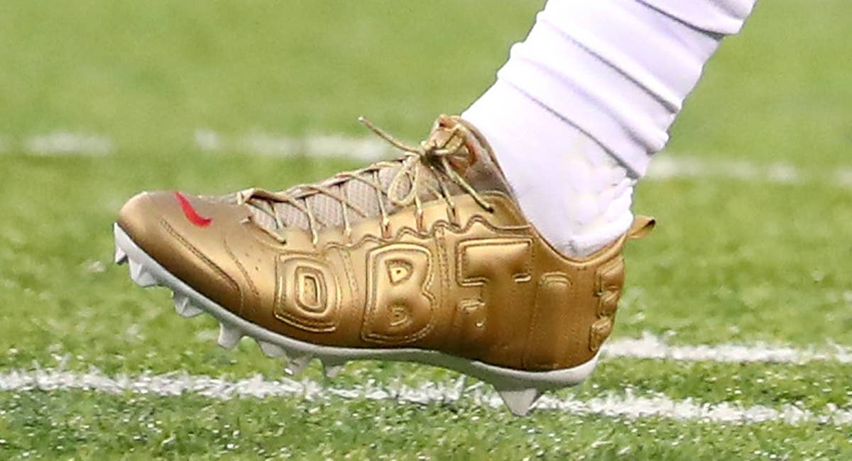 Complex Sneakers on X: .@OBJ_3 with the custom Supreme Uptempo