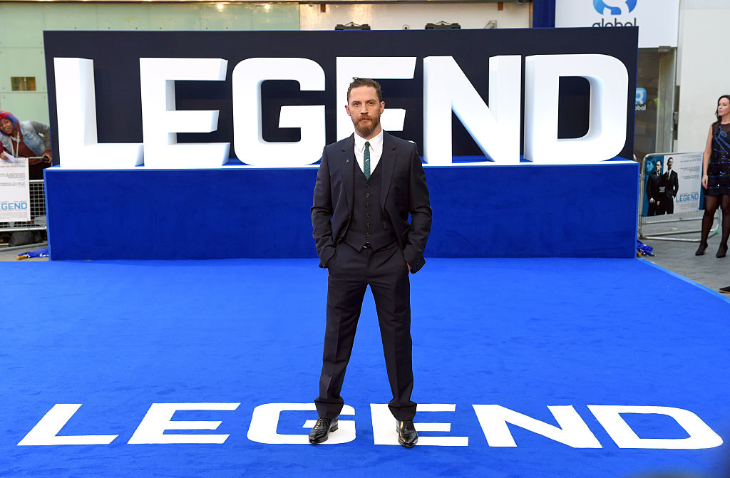 Tom Hardy at an event for Legend