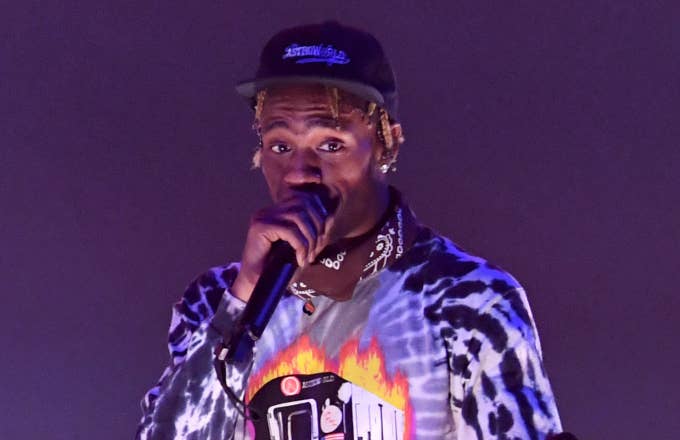 Travis Scott performs onstage at Barclays Center