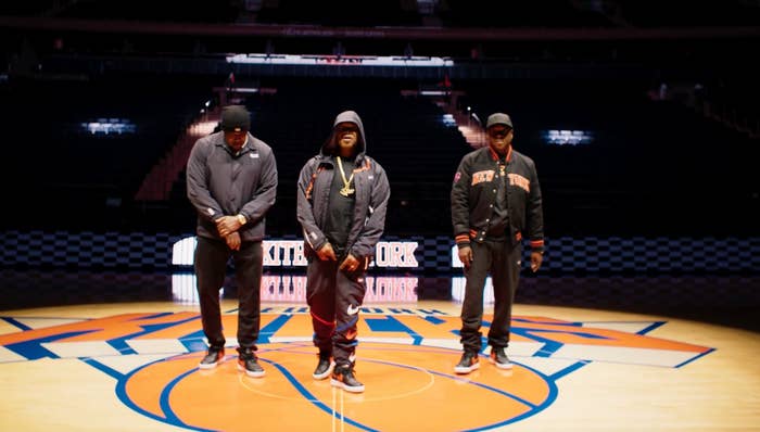 The LOX new freestyle for Kith x New York Knicks collab