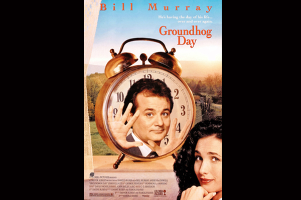 best time travel movies groundhog day
