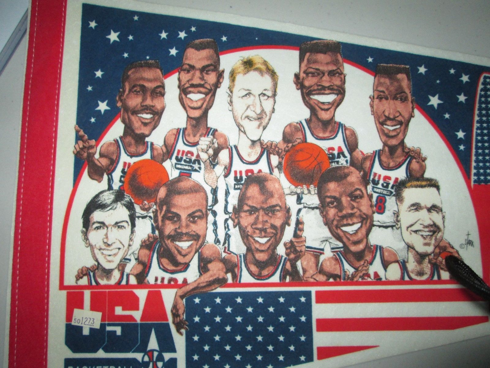 USA Basketball Dream Team Pennant