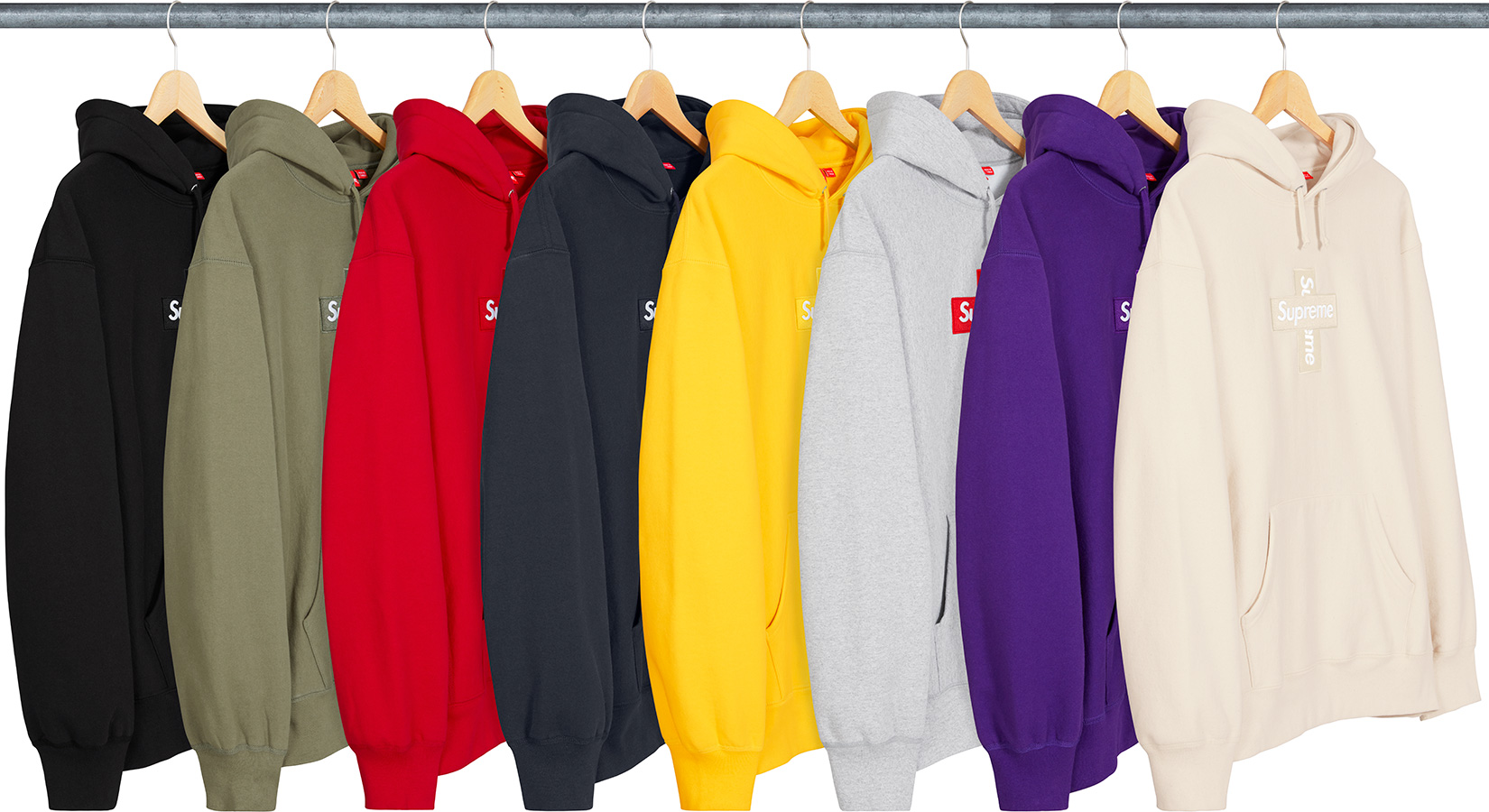 Supreme Box Logo Hoodie - Neutrals