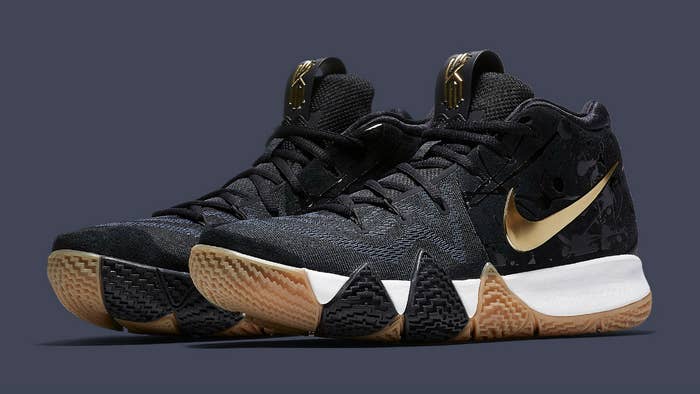Nike Kyrie 4 Pitch Blue Gold Release Date 943807 403 Main