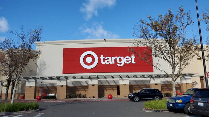 Target photographed in California