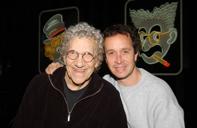 Sammy Shore and his son, comedian Pauly Shore
