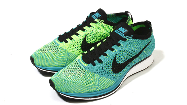 Nike flyknit clearance racer lucid green