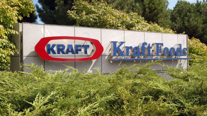 Photograph of Kraft Foods campus sign