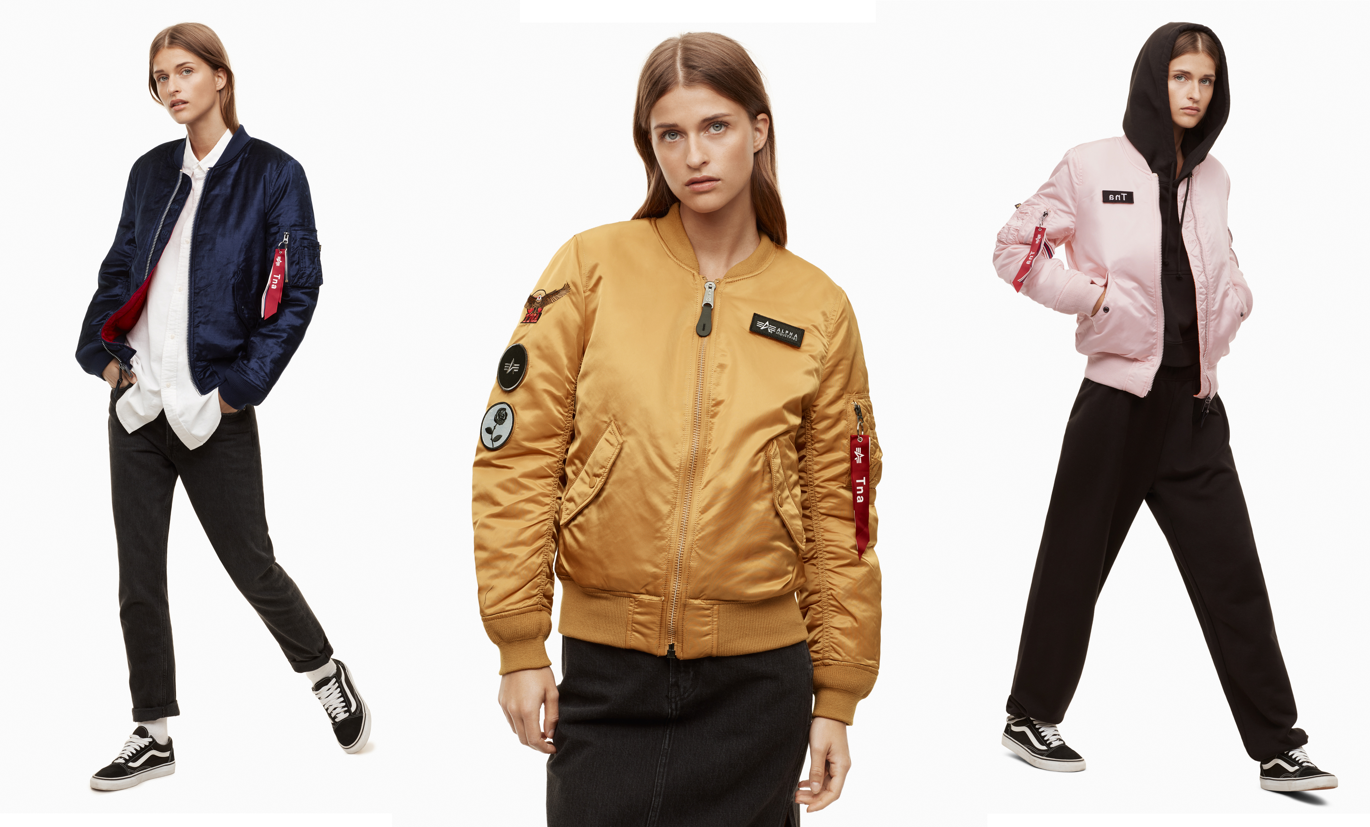 Own Industries\' Aritzia Its Iconic Jacket on Complex Bomber MA-1 Put | Spin Alpha