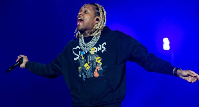 Lil Durk performs during 2021 Rolling Loud