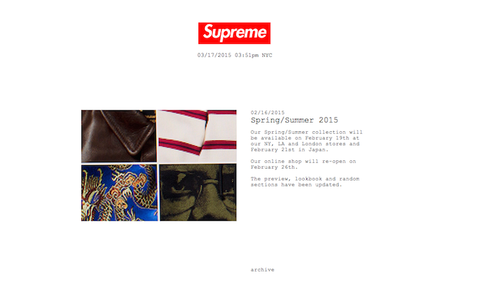 Supreme  Discover the Supreme Brand from ResellZone