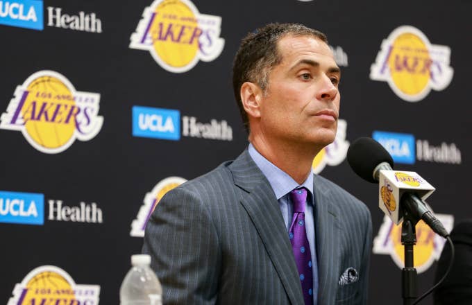 General Manager Rob Pelinka