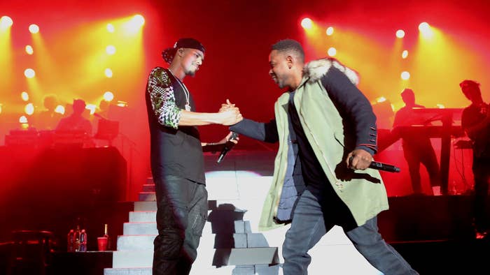 Kendrick Lamar and J. Cole