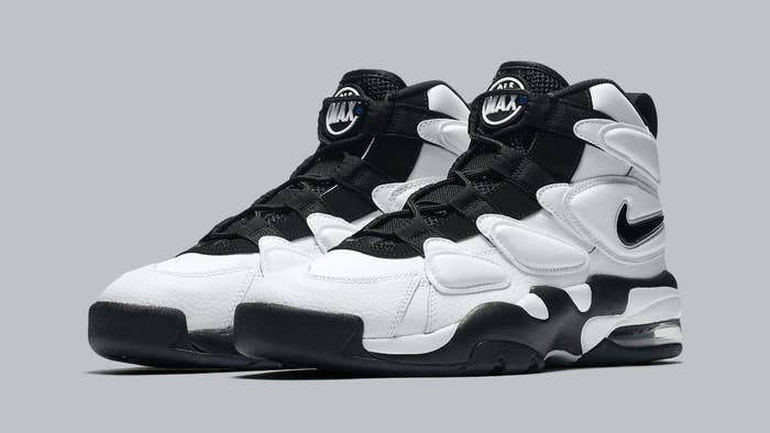 Nike Air Max2 Uptempo White/Black Release Date Main 922934 102