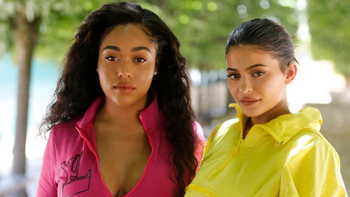 jordyn woods and kylie jenner