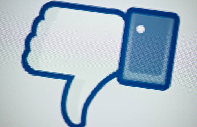 facebook downvote button getty